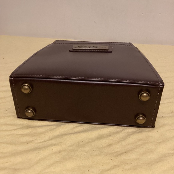 BEARA BEARA VINTAGE LEATHER TOP HANDLE BAG - Picture 8 of 10